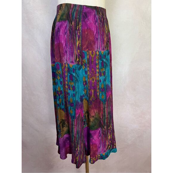 Vintage 1990s Skirt Abstract - Picture 3 of 4